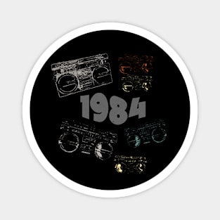 1984 on retro music, grunge radio Magnet